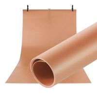 Selens 120X200CM 48X80INCH Photography Backdrop Matte PVC Background Brown