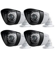 (Set of 4) Samsung Sdc-7340 BC 960h High Resolution Security Camera W/O Cables