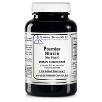 Premier Niacin (no Flush), 60 Capsules, Vegan Product - Vitamin B3 as Inositol Hexanicotinate