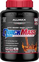 ALLMAX Nutrition QuickMass Rapid Mass Gain Catalyst, Peanut Butter Chocolate, 6 lbs