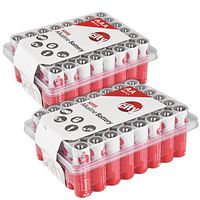 Essential Circuit City 48 AA & 48 AAA High Performance Alkaline Batteries (96 Total)