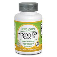 Ultra Plan Vitamin D3 5,000 IU, Bone Health Immune Health, 150 Mini Softgels