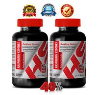 Raspberry Ketones Green Tea - Raspberry Ketones Natural Formula 1200 MG - Support Digestion (2 Bottles)