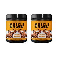 Zemaica Healthcare- Muscle Power - Weight Gainer Supplements for Men -Combo Pack of 2
