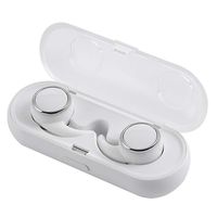 Bluetooth Wireless Headphones,MeiLiio Earphone Waterproof Bluetooth Headphone Wireless Sweatproof in Ear Earbuds with Recharge Box Headset Compatible with iPhone Samsung Android,White