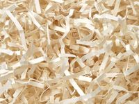 8oz Bag Heavy Duty Ivory Gift Basket Shred Crinkle Paper Grass Filler Bedding ngKE -1738