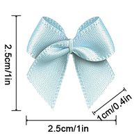 30 Color Pre-Tied Arctic Satin Gift Bows (Pack of 50)