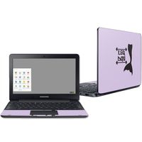 Mightyskins Skin Compatible with Samsung Chromebook 3 11.6" - Mermaid Leg Day | Protective, Durable, and Unique Vinyl Decal Wrap Cover | Easy to Apply, Remove, and Change Styles | Made in The USA