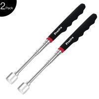 Preciva 2 PCS Magnetic Telescoping Pick-up Tools with 15lb Pull Capacity and Extending from 7'' to 30''(TWO PACK)