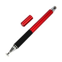 AutumnFall New 2 in1 Universal Touch Screen Stylus Pen For iPhone Samsung Ipad (Red)