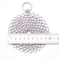 Fineday Pot Brush, Stainless Steel 316 Cast Iron Cleaner Brush Scrubber for Cast Iron Pan Cast A, Kitchen，Dining & Bar HotSales (A)