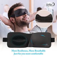 Sleep Mask for Men Women, Fashion Block Out Light Eye Mask for Sleeping, Comfort and Lightweight Eye Cover, 3D Contoured Without Pressure Eyeshades for Travel, Shift Work, Naps Blindfold(Dark Gray)