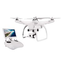 UPair One GPS RC Drone with 2.7K Live Video HD Camera and 7 inch FPV Screen Quadcopter with Altitude Hold, Headless Mode and One Key Return Home