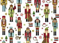 Nutcracker ~ Christmas Tissue Paper # 741~10 Large Sheets