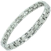 Elegant Magnetic Bracelets for Women Health Bracelet for Arthritis Pain Relief Carpal Tunnel Tendonitis Wrist Joint Healing Bracelet-SSRM (7 in / 18 cm)