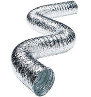 Deflect-o Flexible 4"x 25' Aluminum Duct for Heating, Cooling & Exhaust