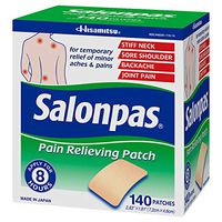 Salonpas Pain Relieving Patch -2 Pack (140 Patches)