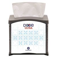 Dixie Ultra Tabletop Interfold Napkin Dispenser (Formerly EasyNap) by GP PRO (Georgia-Pacific), Black, 54527, Holds 300 Napkins, 5.900" W x 7.480" D x 6.640" H