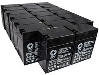SPS Brand 6V 14 Ah Terminal T1T2 Replacement Battery for Dual Lite 12-273 (20 Pack)