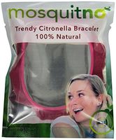MosquitNo Citronella Bracelet, Summer, 25 Count by MosquitNo