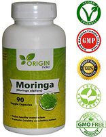 ORIGIN INDIA Moringa Capsules, 90 Veggie 1000 Mg Pure Moringa Extract Capsules, Natural Way to Support Weight Loss, 100% Natural Remedy for Energy & Metabolism Booster