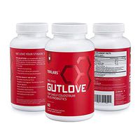 TBR Labs Colostrum - GutLove Colostrum (400mg) Plus Probiotic (4B CFU) 60 Capsules - Improves Digestion, Supports Gut Health, Reduces Bloating, Gas and GI Discomfort – 30 Day Supply