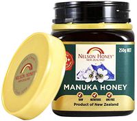 Bee Zesty Natural Manuka Honey, 200+MG Factor, 250g (.55lbs), Genuine New Zealand non-GMO - BPA Free Jar - 100% guaranteed (Ability to easily access test results by using the Jar Batch code feature)