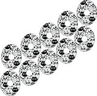 Freestyle Libre Adhesive Patch Precut Cat Design Adhesive Patches with Split Backing, Easy to Apply x 10 Pack