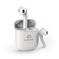 Wireless Earbuds, CHISANA Bluetooth Headphones with Stable Connection, Instant Pairing and Microphone Binaural Calls, 4.5 Hours Continuous Playtime, 30 Hours Total Playtime with Charging Case