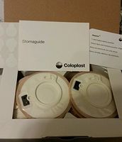 Coloplast Assura Mini Stoma Cap 2 Pc With Filter Opaque 1 9/16" Green - Box of 30 - Model 2801