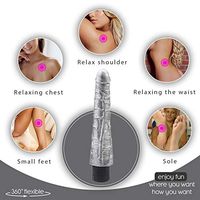 SeksBee 100% High Quality 9 Inch Silent Massage Wands for Muscles for Woman Gift Multi-Frequency Battery Powered 2 AA (Not Include) Discreet Package