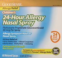 Goodsense Children's 24-hr Allergy Nasal Spray Fluticasone 0.34 Fluid Ounce, 60 Fluid Ounce