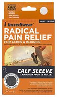 INCREDIWEAR Calf Sleeve, Charcoal, Large, 0.03 Pound