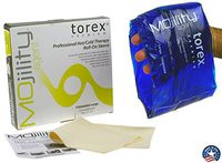 Torex Professional Hot and Cold Therapy - Roll-On Cold Therapy Sleeve (Large) - Reusable Gel Ice Pack for Calf, Knee, and Thigh - fits 15" to 21"