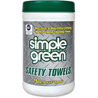 Sunshine Makers 13351 Safety Towels, 10 x 11 3/4, 75/Canister