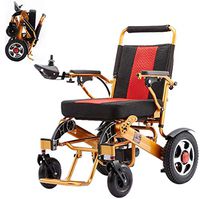 Ultra Portable Folding Electric Wheelchair - Weights Only 57 lbs - Airplane Travel Approved (Including 20A Lithium Battery)