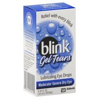 Blink Blink Gel Tears Lubricating Eye Drops, 10 ml Pack of 4
