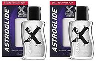 Astroglide X Premium Silicone Personal Lubricant 2.50 oz (Pack of 2)