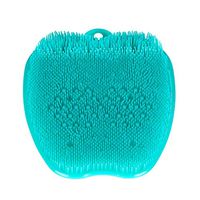 TOPBATHY 1Pc Shower Foot Scrubber Brush Cleaner Massager,Non Slip Shower Foot Cleaner,Best for Cleaning Feet and Improving Foot Circulation