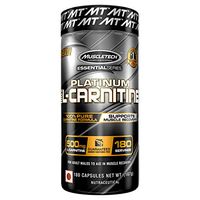 MuscleTech L-Carnitine Supplement, 500mg Acetly-L-Carnitine, Post Workout & Muscle Recovery, 180 Servings (Packaging may vary)
