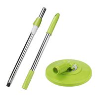 Spin Mop Pole Handle Replacement for Floor Mop 360 No Foot Pedal Version Green, Home Kitchen Products Buy Now