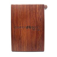 WE_nnerS Wooden Cigarette Case Head Slide Open,Handy Size Pocket Carrying Cigarette Holder for 7 Pieces