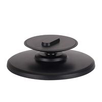 CreazyBee Adjustable Stand 360 Rotation Bracket Metal Base Compatible with Amazon Echo Spot (Black)