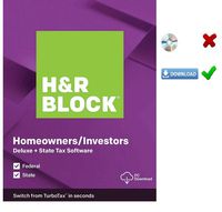 HR Block Deluxe 2019 Tax Software HOMEOWNERS/INVESTORS | 5 Fed E-File + State| [PC/MAC D0WNL0AD+CODE ONLY: Not CD]