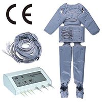 2 in 1 Far-Infrared Slimming Suit, Infrared Pressotherapy and Air Compression Massager for Weight Loss Detoxification Relieve Rheumatism Stress, English Manual