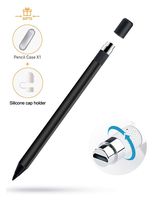 Stylus Pens for Touch Screens, Compatible with iPhone iPad and Other Tablet Fine Point Stylist Active Stylus Pen Pencil Rotary Switch (Black)