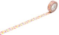 mt Washi Masking Tape Roll - Parent, Slash Red