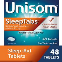 Unisom SleepTabs, Nighttime Sleep-aid, Doxylamine Succinate, 48 Tablets