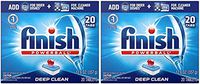 Finish All in 1 Powerball Fresh, 20ct, Dishwasher Detergent Tablets 2 Pack