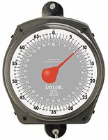 Mechanical Hanging Scale, 32kg/70 lb, Dial